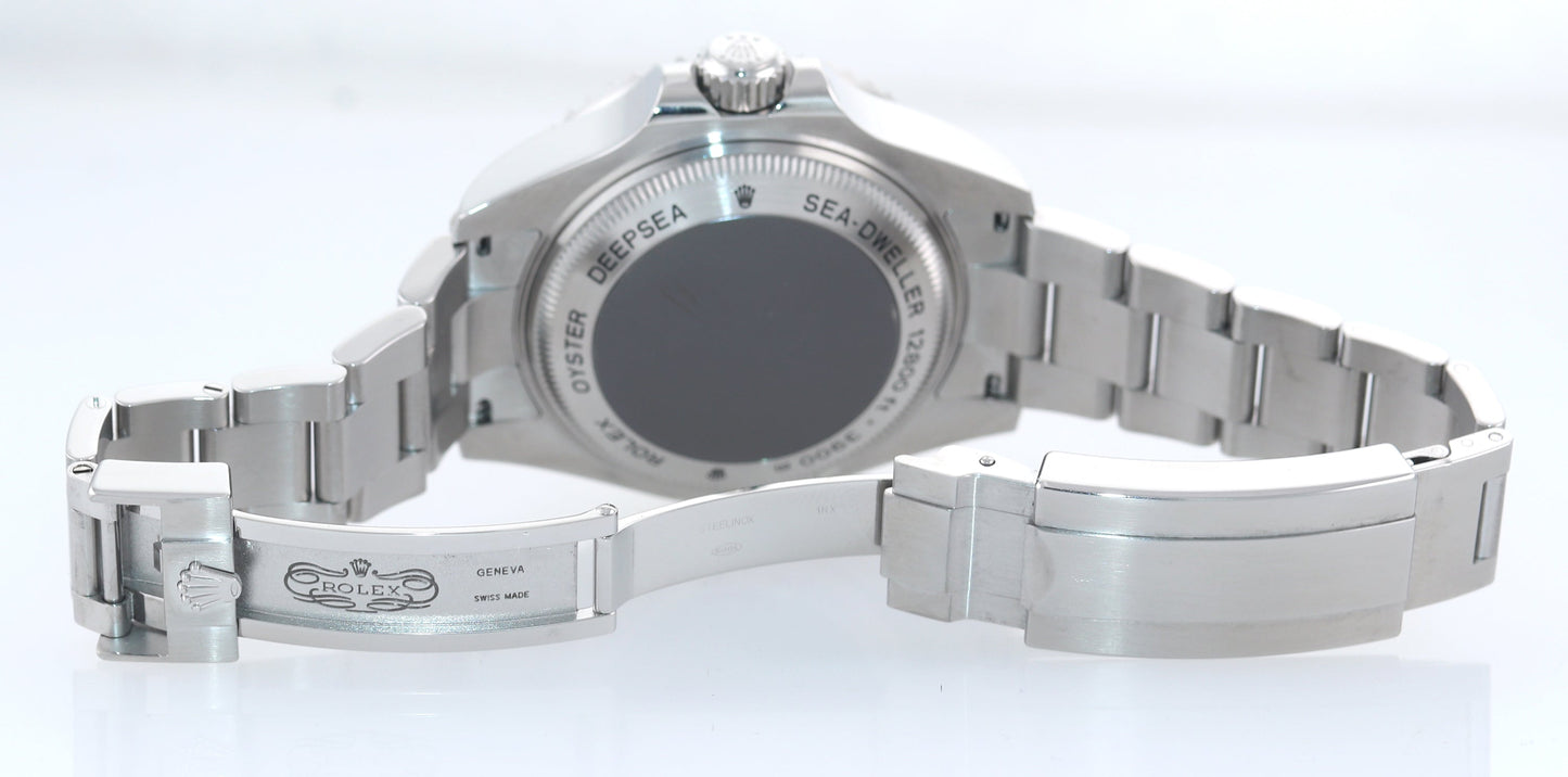MINT 2016 Rolex Sea-Dweller Deepsea James Cameron Blue 116660 44mm Watch Box