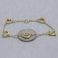 Tiffany & Co. Elsa Peretti 18k Yellow Gold Medium Open Heart Bracelet