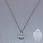 14k White Gold 0.60ctw Pear Shape Diamond 18" Necklace