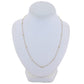 14k Yellow Gold 1.20ctw Diamonds By The Yard 18" Necklace