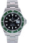 2009 Rolex 16610LV Rolex Green Submariner Kermit 40mm Black Dial Watch Box