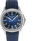 MINT 2019 Patek Philippe Aquanaut 5168G White Gold 42mm Blue Rubber Watch
