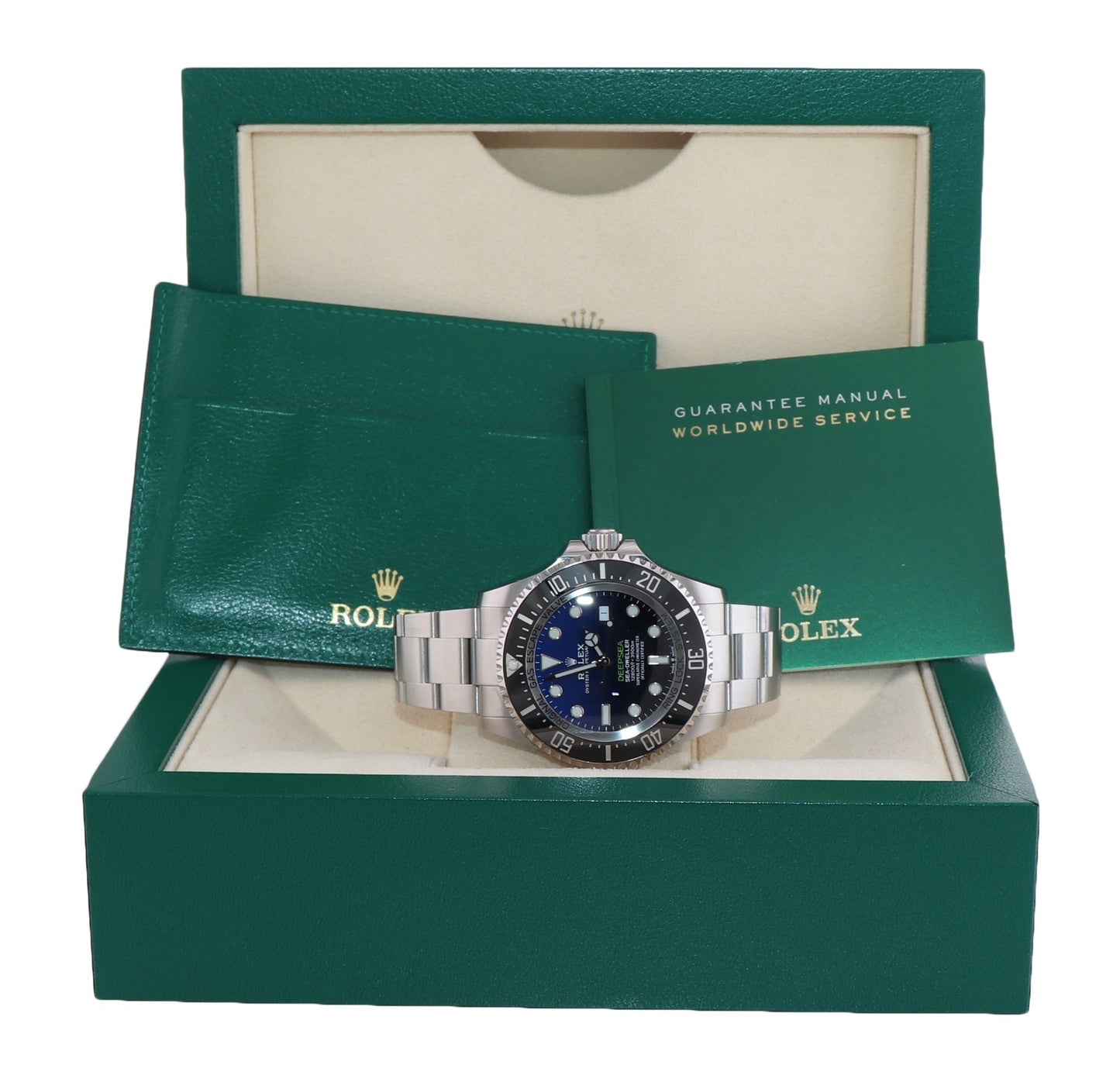 2022 MINT Rolex Dweller Deepsea James Cameron Blue Black 126660 44mm Watch Box