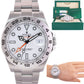 MINT 2016 PAPERS Rolex Explorer II 42mm 216570 Polar White Dial Steel Watch Box