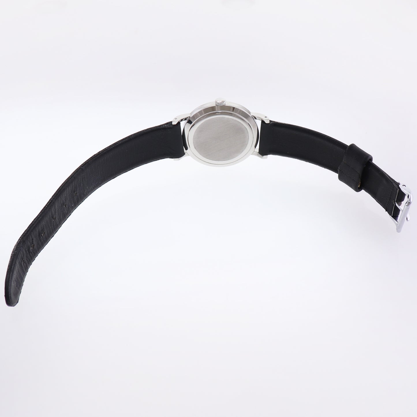 Vintage 1960's IWC Schaffhausen Ref. 527 35mm Manual Wind Cal. 89 Silver Dial Steel Dress Watch