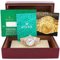 Rolex 36mm President Day Date White Diamond 18038 Quick Set Yellow Gold Watch