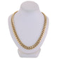 248g 14k Yellow Gold Cuban Link Chain 29" Necklace