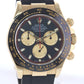 MINT PAPERS Rolex Daytona 116518LN Yellow Gold Black Paul Newman Ceramic Watch