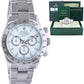 2021 Serviced RSC PAPERS Rolex Daytona 116520 White Chronograph 40mm Watch Box