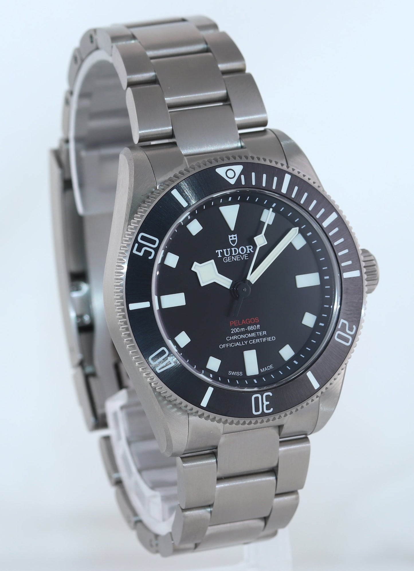 2023 NEW PAPERS Tudor Pelagos Titanium 39mm 25407N Automatic Black Dive Watch