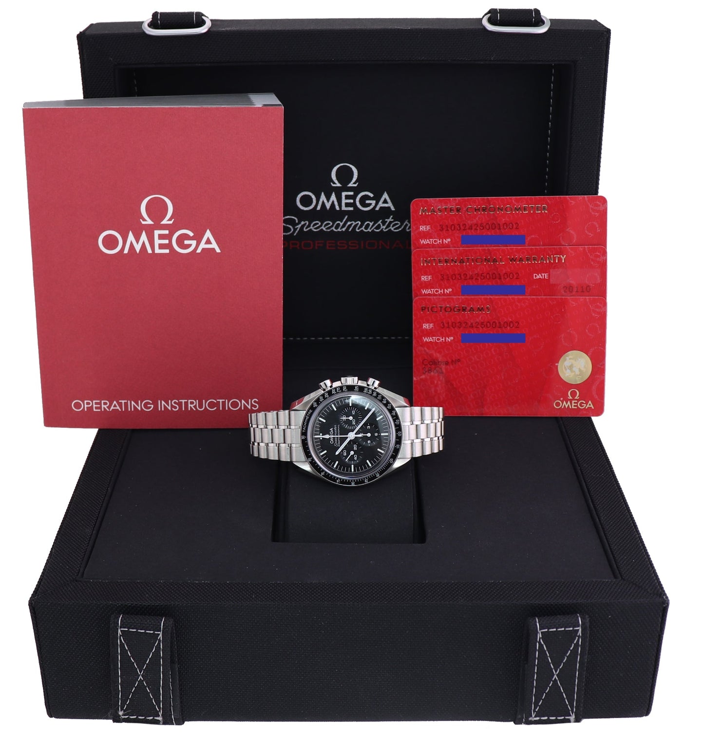 2023 NEW PAPERS Omega Speedmaster 310.30.42.50.01.002 Sapphire Sandwich Watch