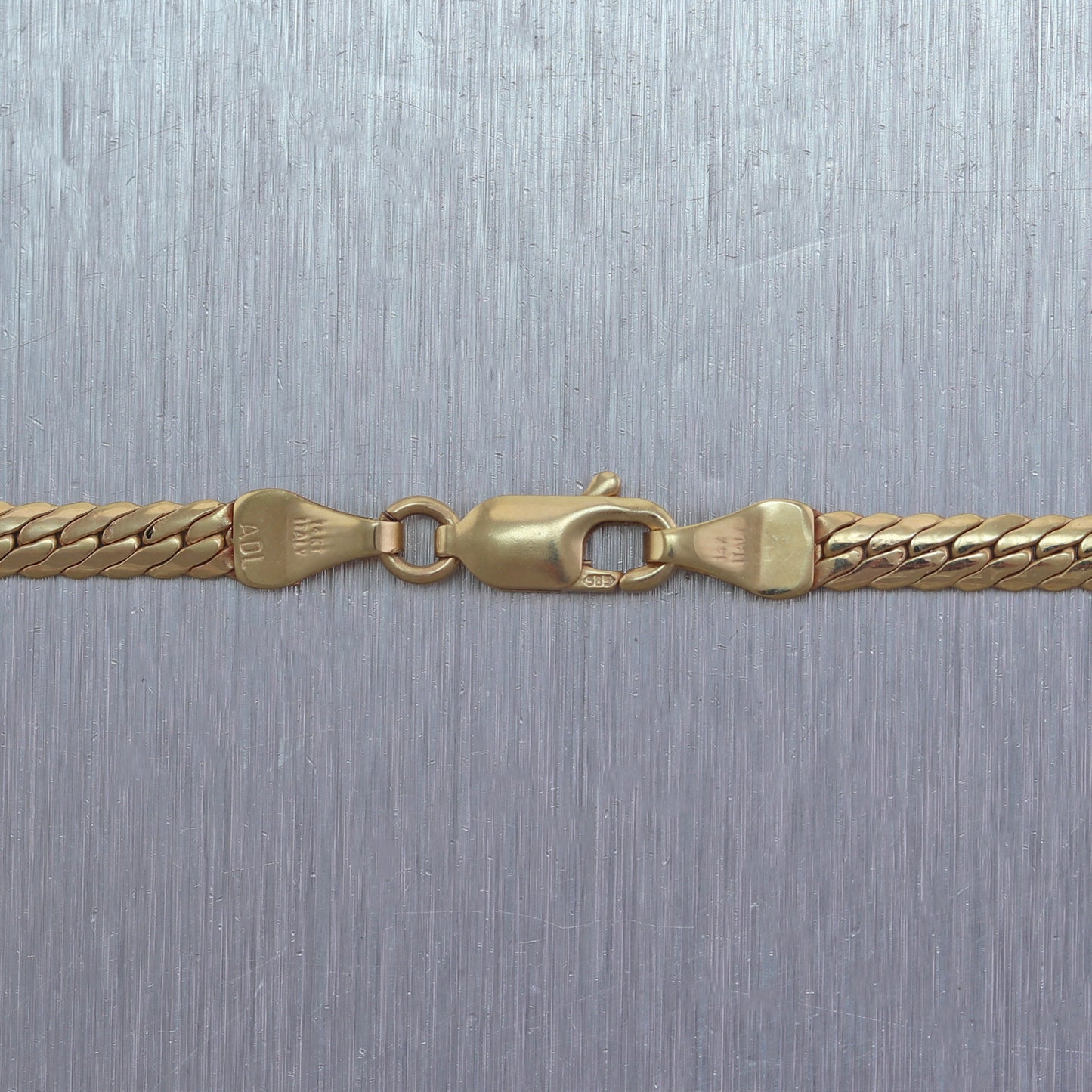 1970's Vintage Estate 14k Yellow Gold 2ctw Emerald & Diamond Pendant 18" Necklace
