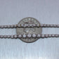 Vintage Estate Platinum 3ctw Diamond Graduated Tennis 14" Necklace