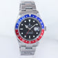 2005 PAPERS and Rolex Service Card GMT-Master 2 II Pepsi Blue Red Steel 16710 Watch