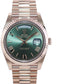 MINT 2022 Rolex President Day Date 40 Rose Green Olive Roman 228235 Watch Box