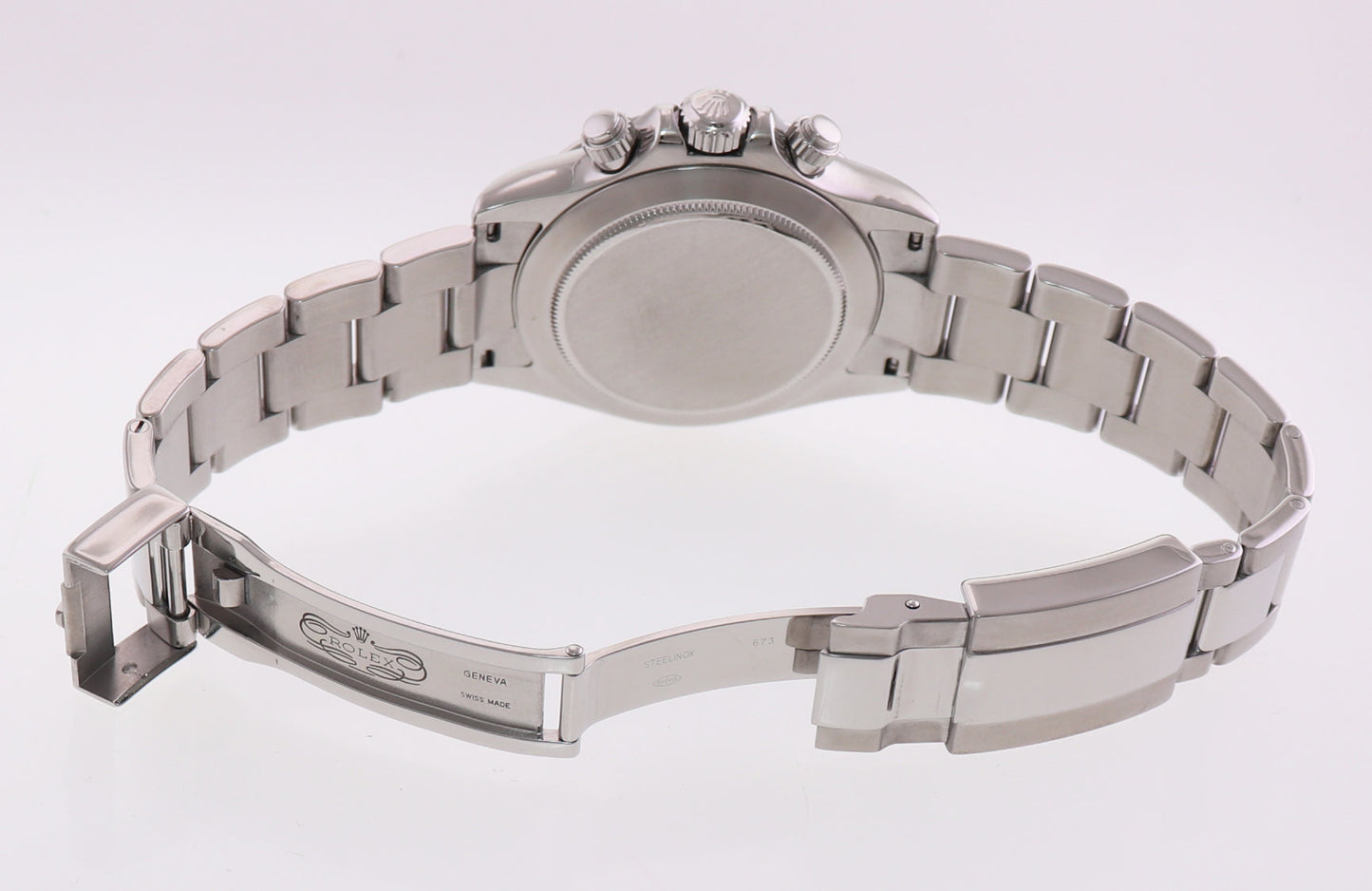 2014 MINT Rolex Daytona 116520 White Dial Chronograph Steel 40mm Watch Box