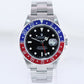 MINT  Rolex GMT-Master II Pepsi Blue Red Steel 16710 40mm Watch Box