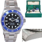 STICKERS 2023 NEW PAPERS Rolex Submariner Blue Smurf 126619 White Gold Watch Box