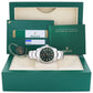 MINT 2016 PAPERS Rolex Milgauss Green Bezel Anniversary 116400gv Steel Black Watch