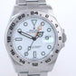 MINT 2019 Rolex Explorer II 42mm 216570 Polar White Dial Steel Watch Box