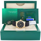 2023 NEW PAPERS Rolex Sky-Dweller Yellow Gold Black Oysterflex 336238 Watch Box