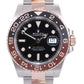 MINT 2022 Rolex GMT Master Root Beer Two Tone Rose Gold 126711 Watch Box