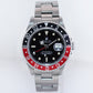 1993 MINT Rolex GMT-Master II Coke Red Black Steel Tritium 16710 40mm Watch Box