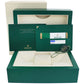 MINT 2021 PAPERS Rolex Air-King 116900 Green Arabic 40mm Steel Watch Box