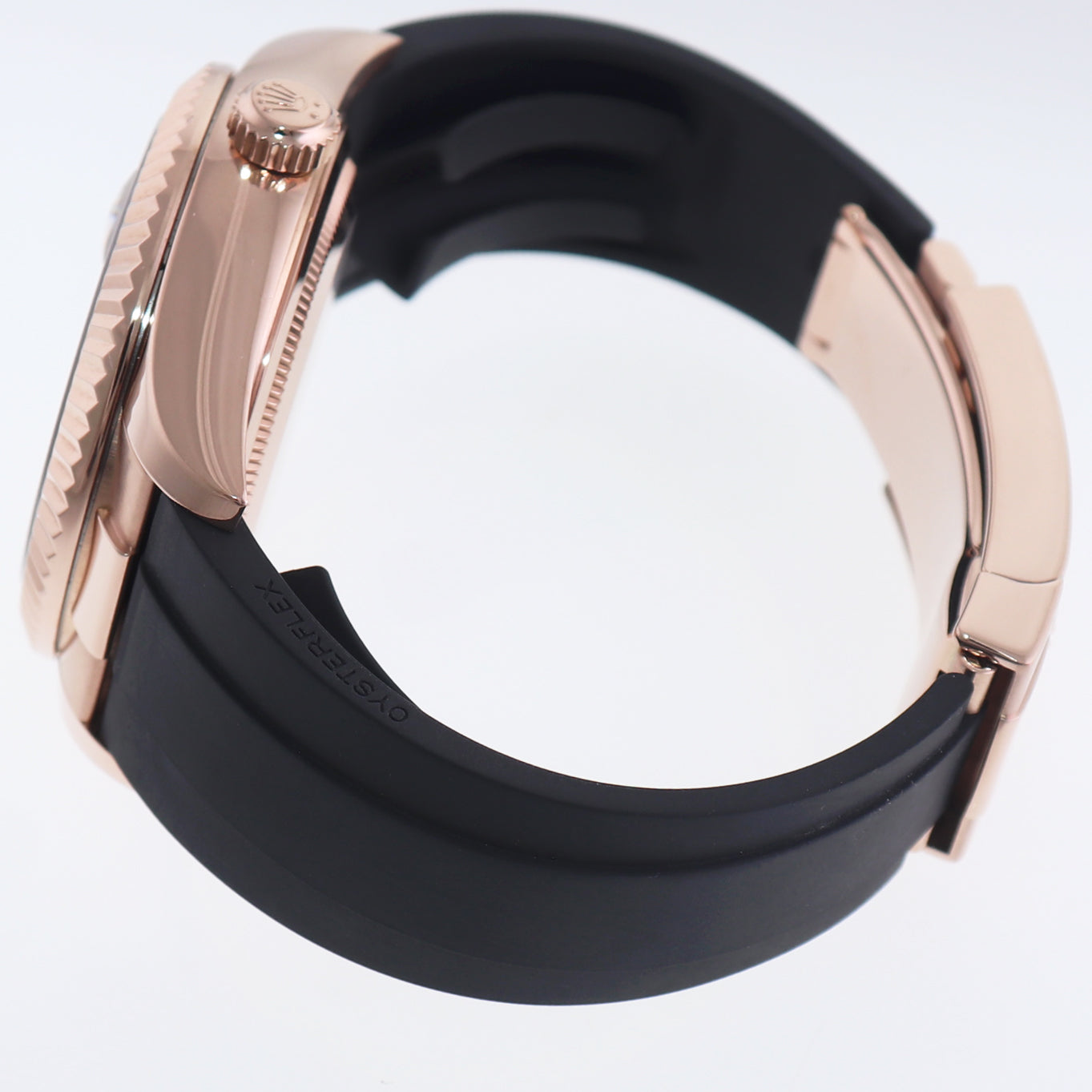 2022 NEW Rolex Sky-Dweller Rose Gold Chocolate Stick Oysterflex 326238 Watch Box