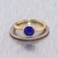 Marco Bicego 18k Yellow Gold Jaiour Lapis Lazuli Stackable Ring