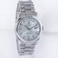 PAPERS Rolex Platinum Day Date President 118206 Silver Diamond Dial 36mm Watch