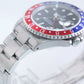 MINT 2000 SEL Rolex GMT-Master II 2 Pepsi Blue Red Steel 16710 Watch Black Watch Box