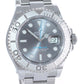Copy of 2021 MINT Rolex Yacht-Master 126622 Steel Platinum Rhodium Blue Watch Box