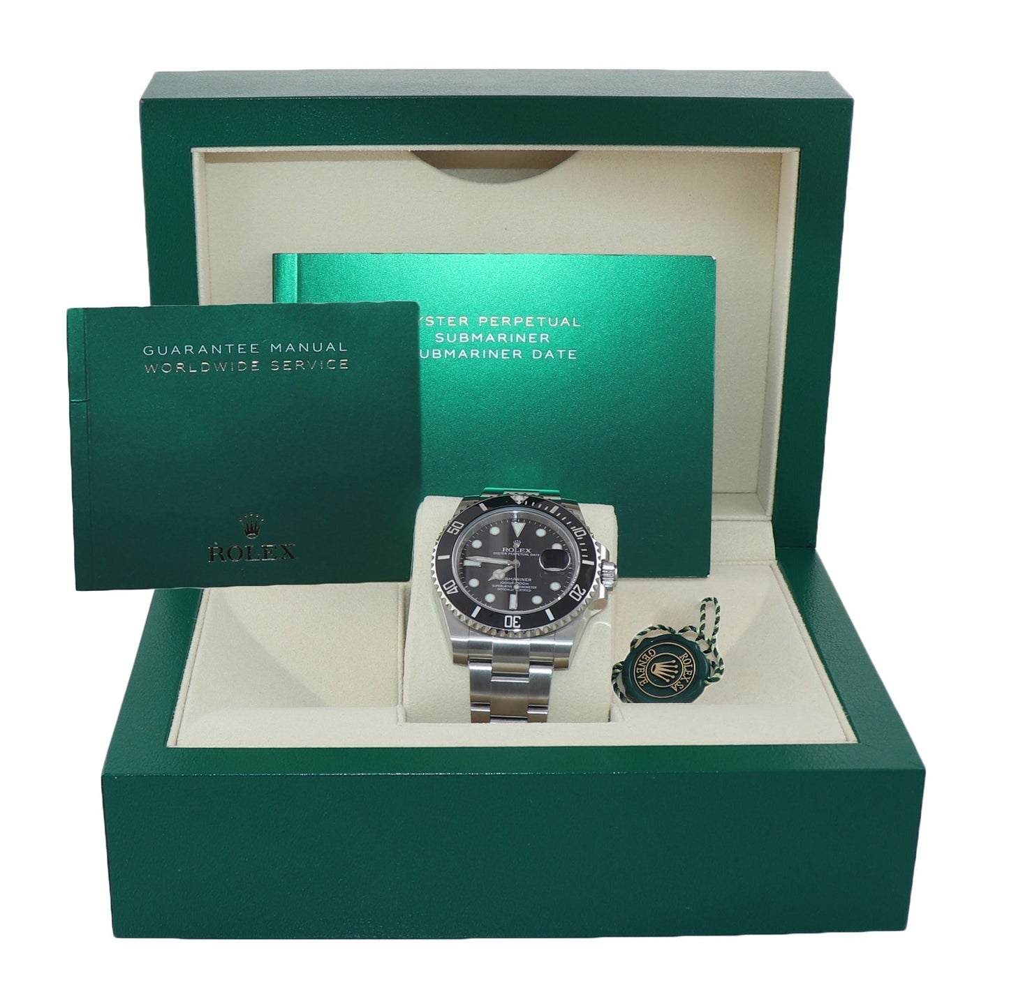 MINT Rolex Submariner Date 116610 Steel Black Ceramic Bezel 40mm Watch Box