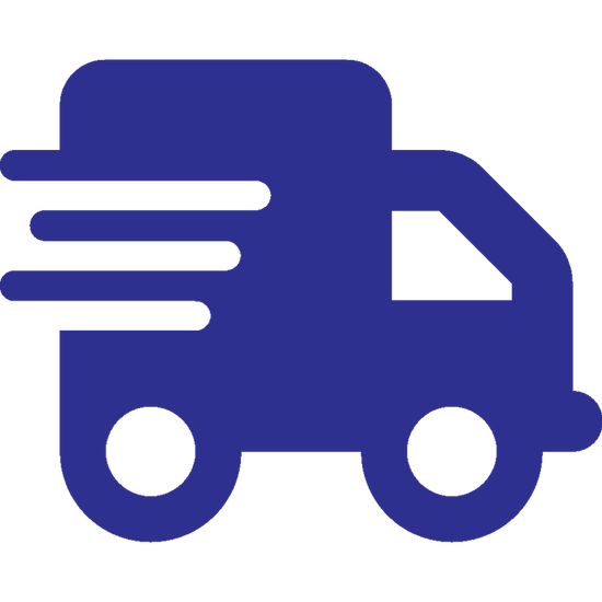Fast shipping truck icon 