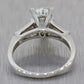 1.51ct Pear Shape Platinum Tapered Baguette 1.61ctw GIA Diamond Engagement Ring