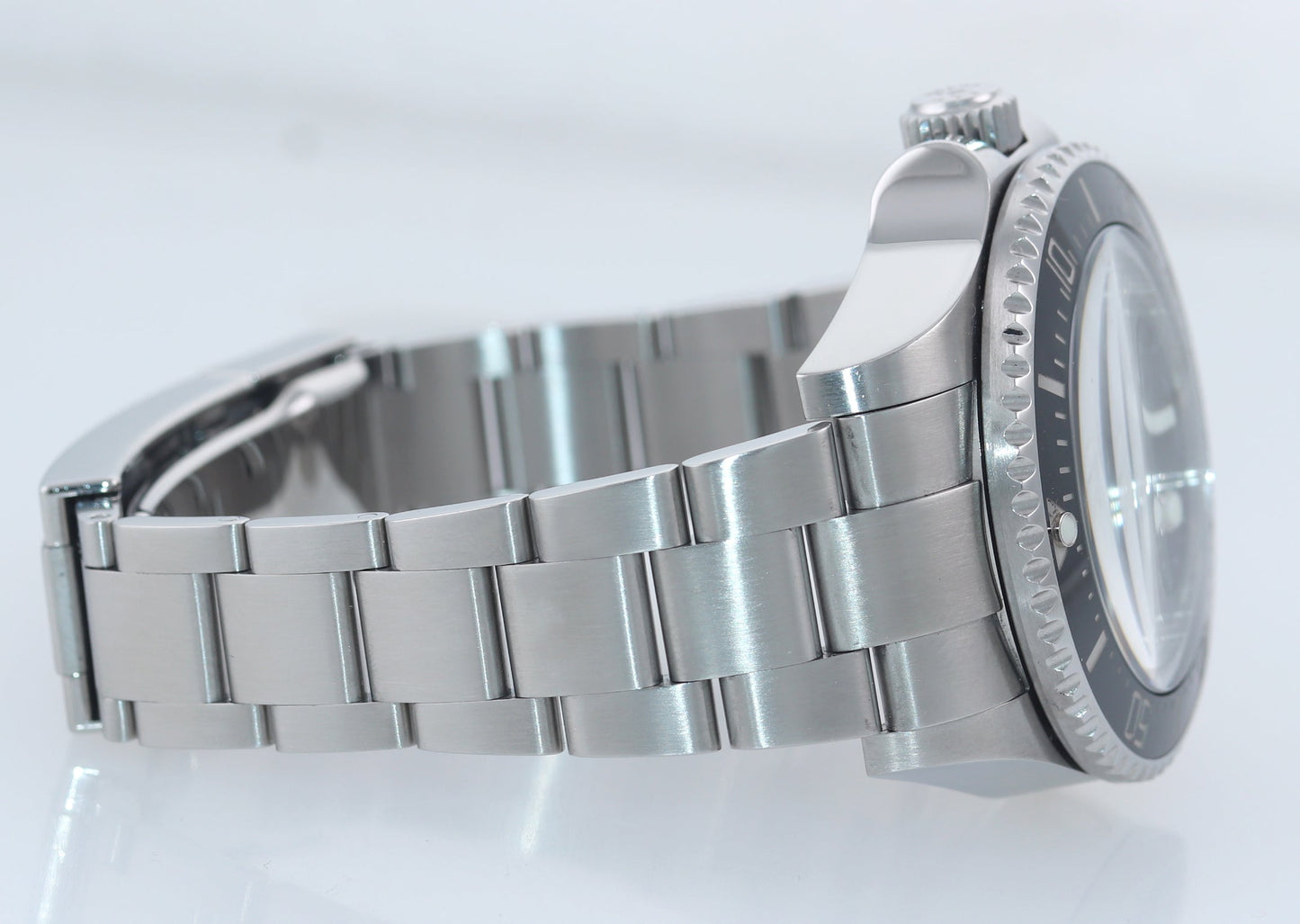 MINT 2013 PAPERS Rolex Sea-Dweller DEEPSEA 116660 Steel 44mm Black Ceramic Watch
