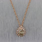 GIA Pear Brilliant Cut 1ct Yellow/I1 Diamond 14k Rose Gold 1.30ctw 26" Necklace