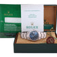 PAPERS Rolex DateJust 36mm 16200 Steel Blue Roman Oyster 36mm Watch Box