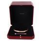 2020 Cartier 18k Rose Gold 4 Diamond Love Bangle Bracelet Size 20