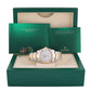 MINT Rolex DateJust 41 126303 Two Tone Gold Steel Oyster White Dial Watch Box