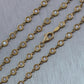 18k Yellow Gold 3.75ctw Diamonds By The Yard 16" Necklace