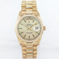 MINT Rolex President Day Date Champagne 18038 Quick Yellow Gold Watch Box
