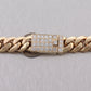 Men's 410g 14k Yellow Gold Miami Cuban Link 5.40ctw Diamond 24" Chain Necklace