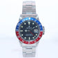 1973 Rolex GMT-Master Pepsi Blue Red Matte Dial 1675 Jubilee Steel Watch Box
