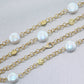 Yvel 18k Yellow Gold Coin Pearl 31.5" Necklace