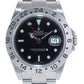 2002 Papers Rolex Explorer II 16570 Stainless Steel Black Dial GMT 40mm Watch