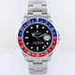 MINT 2004 PAPERS Rolex GMT-Master 2 Pepsi Blue Steel 16710 No Holes Watch Box