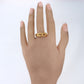 Carrera Y Carrera 18k Yellow Gold Double Panther Ring