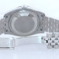 PAPERS Rolex DateJust 116264 Turn-O-Graph White Steel Jubilee White Gold Bezel Watch